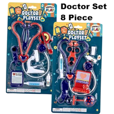 Doctor's Playset, 8 Piece 